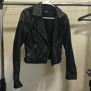Topshop Leather Jacket
